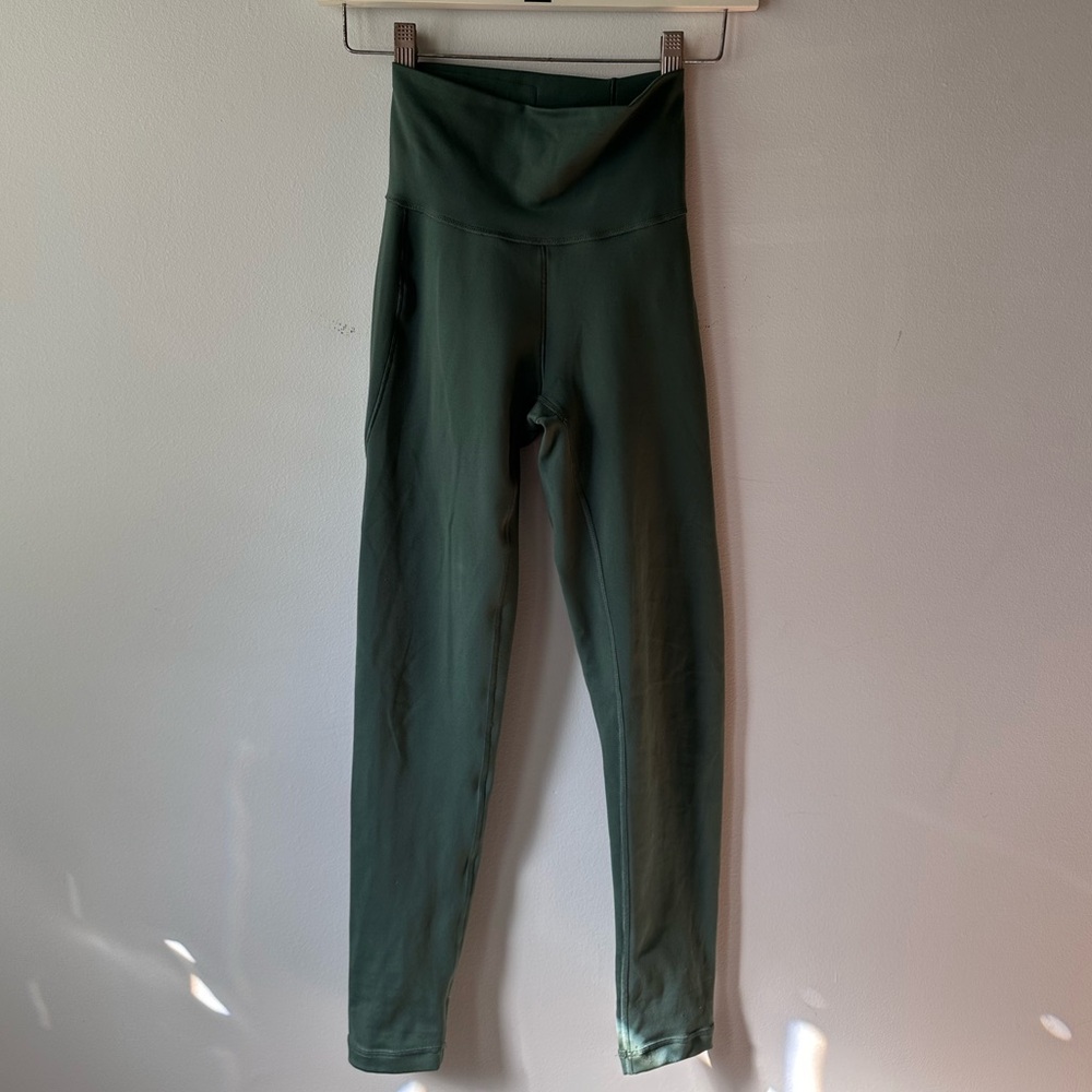 Adidas Green Leggings